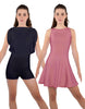 Solid Lycra Convertible Tank Dress