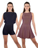 Solid Lycra Convertible Tank Dress