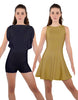 Solid Lycra Convertible Tank Dress