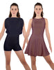 Solid Lycra Convertible Tank Dress