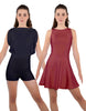 Solid Lycra Convertible Tank Dress