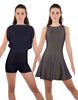 Solid Lycra Convertible Tank Dress