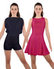 Solid Lycra Convertible Tank Dress