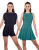 Solid Lycra Convertible Tank Dress