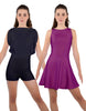 Solid Lycra Convertible Tank Dress