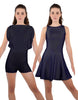 Solid Lycra Convertible Tank Dress