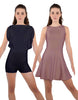 Solid Lycra Convertible Tank Dress