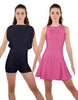 Solid Lycra Convertible Tank Dress