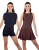 Solid Lycra Convertible Tank Dress