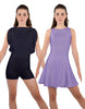 Solid Lycra Convertible Tank Dress