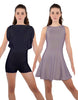 Solid Lycra Convertible Tank Dress