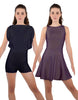 Solid Lycra Convertible Tank Dress