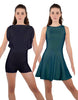 Solid Lycra Convertible Tank Dress