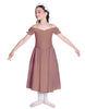 Solid Lycra Off The Shoulder Puff Sleeve Dress