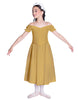 Solid Lycra Off The Shoulder Puff Sleeve Dress