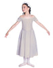 Solid Lycra Off The Shoulder Puff Sleeve Dress