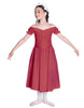 Solid Lycra Off The Shoulder Puff Sleeve Dress