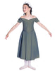 Solid Lycra Off The Shoulder Puff Sleeve Dress