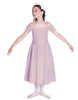 Solid Lycra Off The Shoulder Puff Sleeve Dress