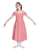 Solid Lycra Off The Shoulder Puff Sleeve Dress