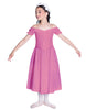 Solid Lycra Off The Shoulder Puff Sleeve Dress