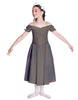 Solid Lycra Off The Shoulder Puff Sleeve Dress