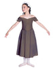Solid Lycra Off The Shoulder Puff Sleeve Dress