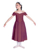 Solid Lycra Off The Shoulder Puff Sleeve Dress