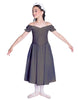 Solid Lycra Off The Shoulder Puff Sleeve Dress