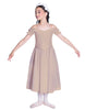 Solid Lycra Off The Shoulder Puff Sleeve Dress