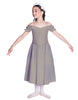 Solid Lycra Off The Shoulder Puff Sleeve Dress