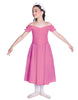 Solid Lycra Off The Shoulder Puff Sleeve Dress