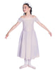 Solid Lycra Off The Shoulder Puff Sleeve Dress