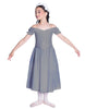 Solid Lycra Off The Shoulder Puff Sleeve Dress