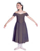 Solid Lycra Off The Shoulder Puff Sleeve Dress