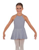 Solid Lycra Halter Binding Dress