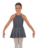 Solid Lycra Halter Binding Dress