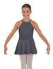 Solid Lycra Halter Binding Dress
