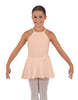 Solid Lycra Halter Binding Dress