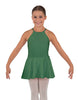 Solid Lycra Halter Binding Dress