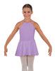 Solid Lycra Halter Binding Dress