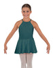 Solid Lycra Halter Binding Dress