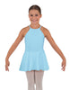 Solid Lycra Halter Binding Dress