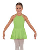 Solid Lycra Halter Binding Dress