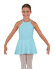 Solid Lycra Halter Binding Dress