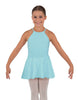 Solid Lycra Halter Binding Dress