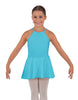 Solid Lycra Halter Binding Dress