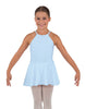 Solid Lycra Halter Binding Dress