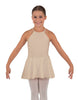 Solid Lycra Halter Binding Dress