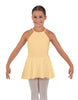 Solid Lycra Halter Binding Dress